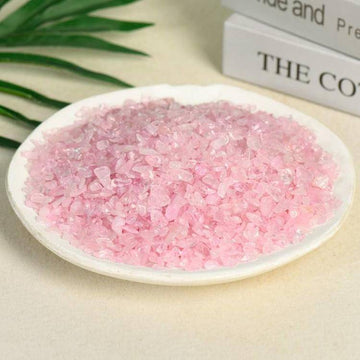 Rose Quartz--Gravel Stones