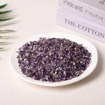 Amethyst Crystal Rocks--Gravel Stones