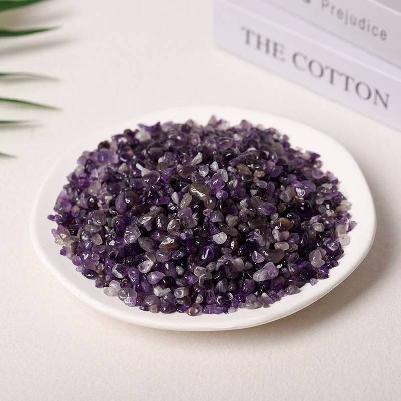 Amethyst Crystal Rocks--Gravel Stones