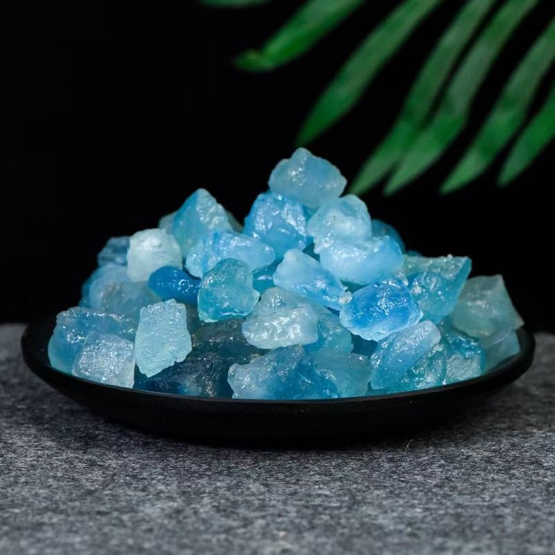 Aquamarine---Raw Stones
