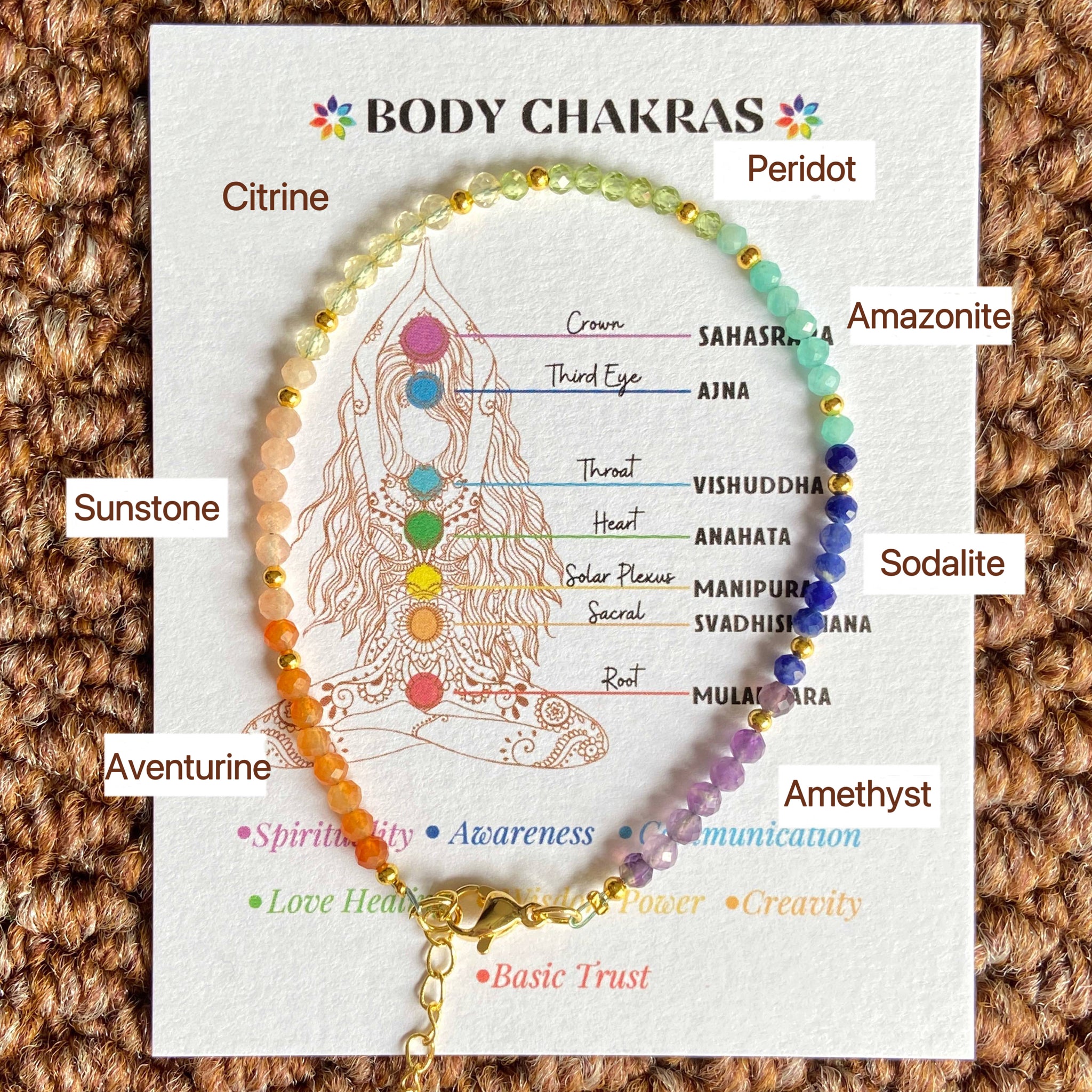 Crystal Chakra Bracelet