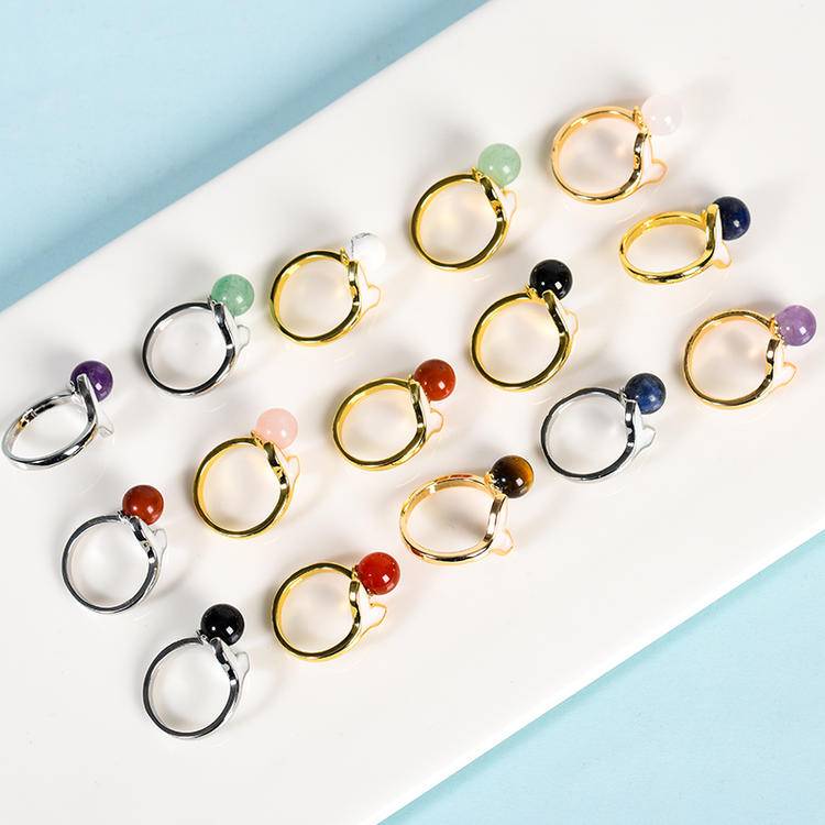 Crystal Fishtail Ring
