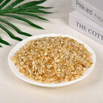 Brazil High Quality Citrine---Gravel Stones