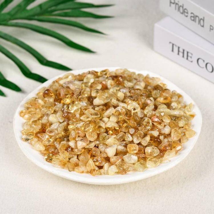 Brazil High Quality Citrine---Gravel Stones
