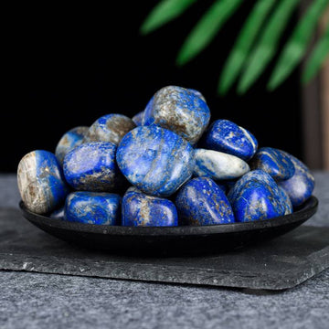 Crystal Tumbled Stones--Lapis Lazuli