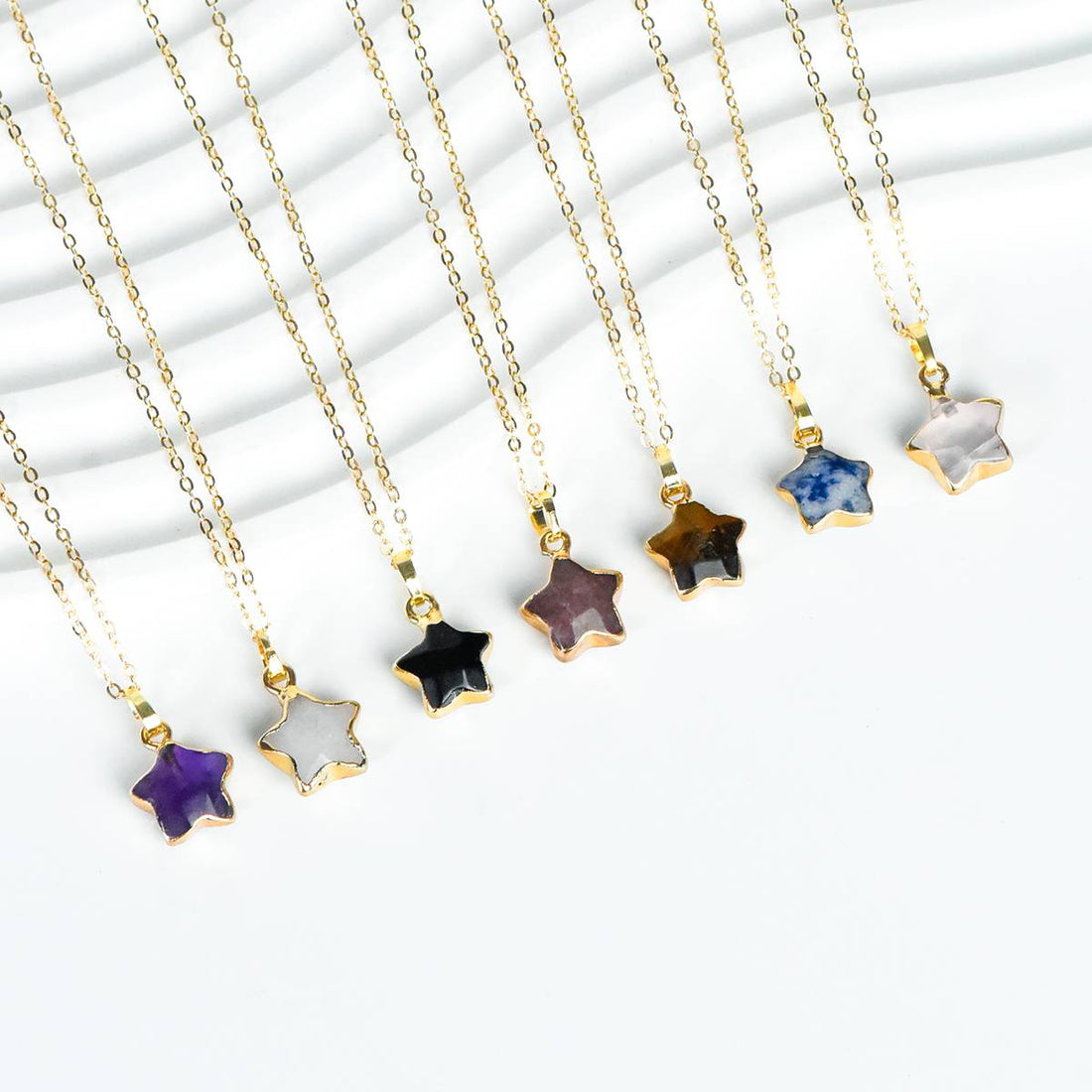 Crystal Pentagram Necklace